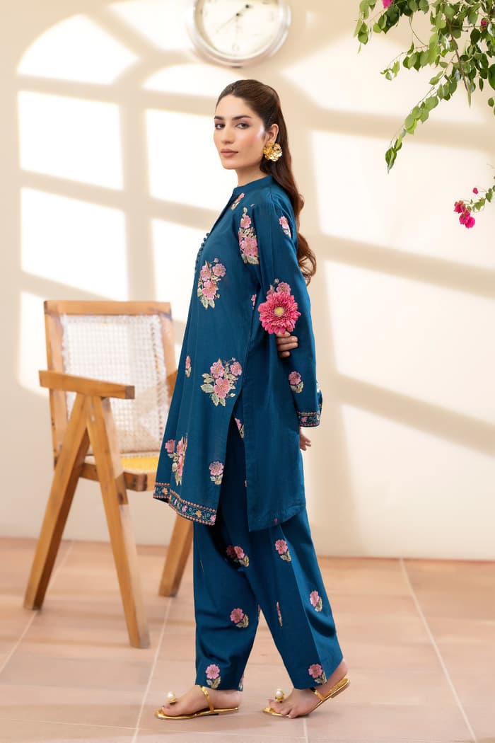 ZEENAT EMB 2pc STITCHED FOR GIRLS