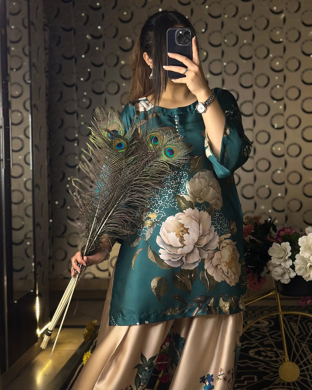 BURAQ CO-ORD SET STITCHED FOR GIRLS