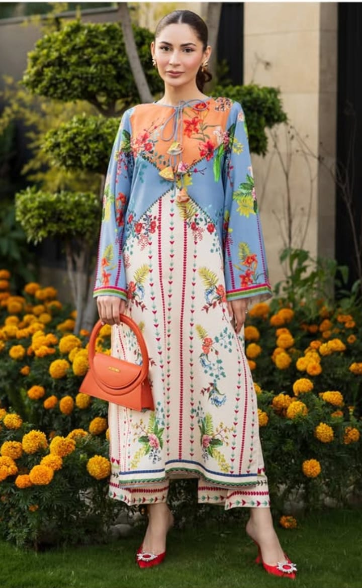 Sunset Bloom 2 piece stitched for Girls