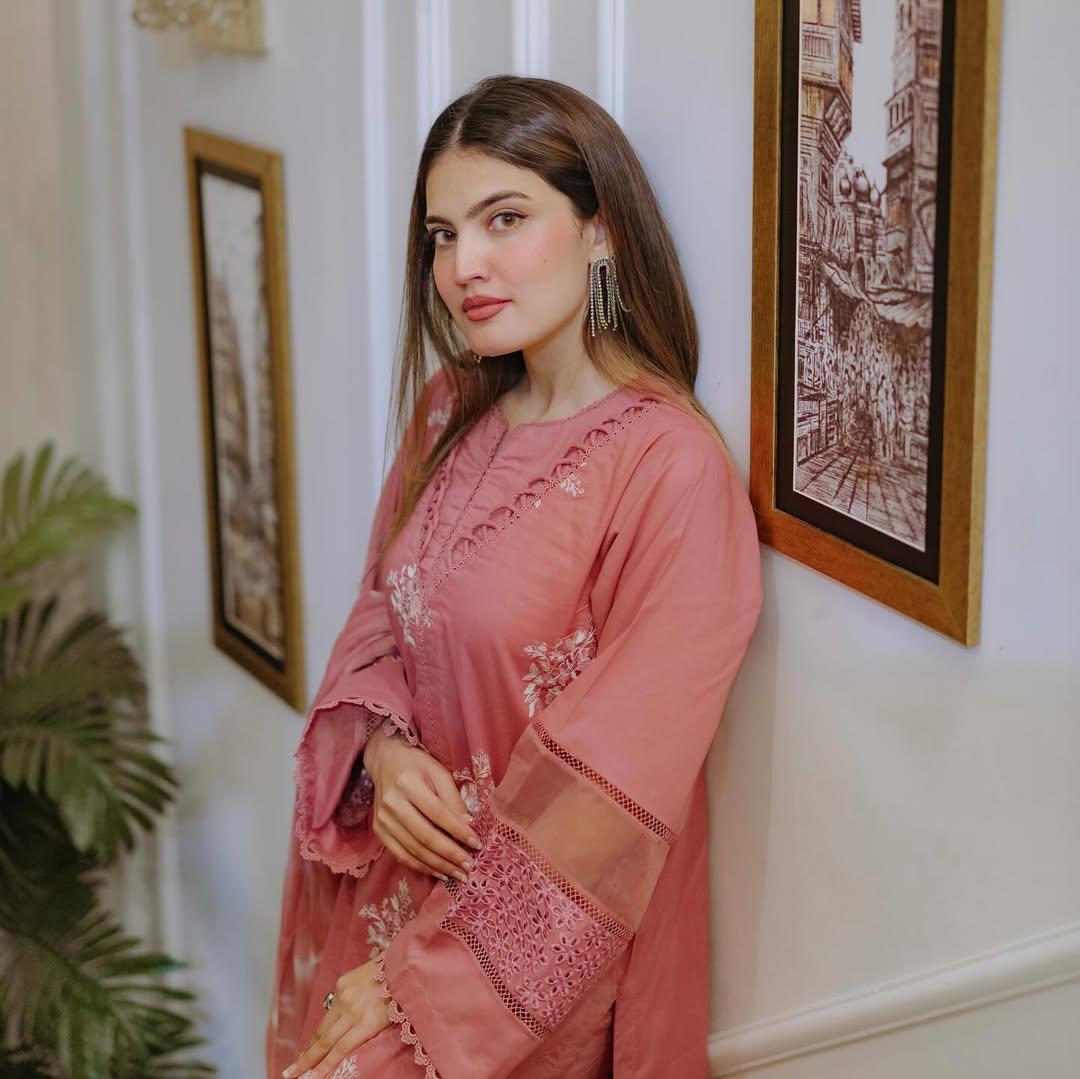 HORIYA EMB CO-ORD SET  STITCHED FOR GIRLS