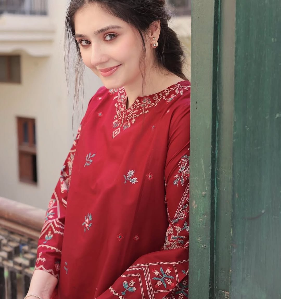 NISHA LAWN EMB CORD SETS ( FARSHI SHALWAR)