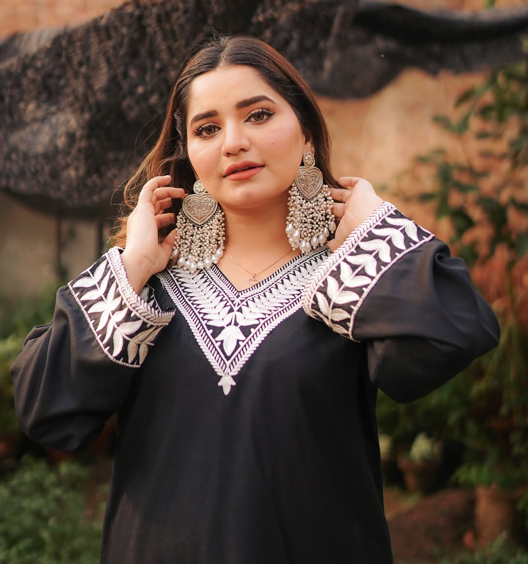 WARDA EMB LONG LENGHT STITCHED  FOR GIRLS