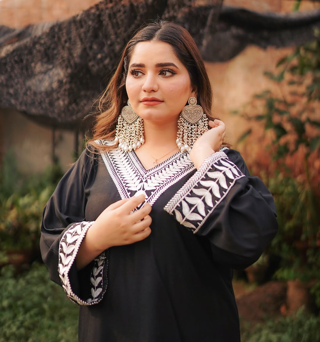 WARDA EMB LONG LENGHT STITCHED  FOR GIRLS