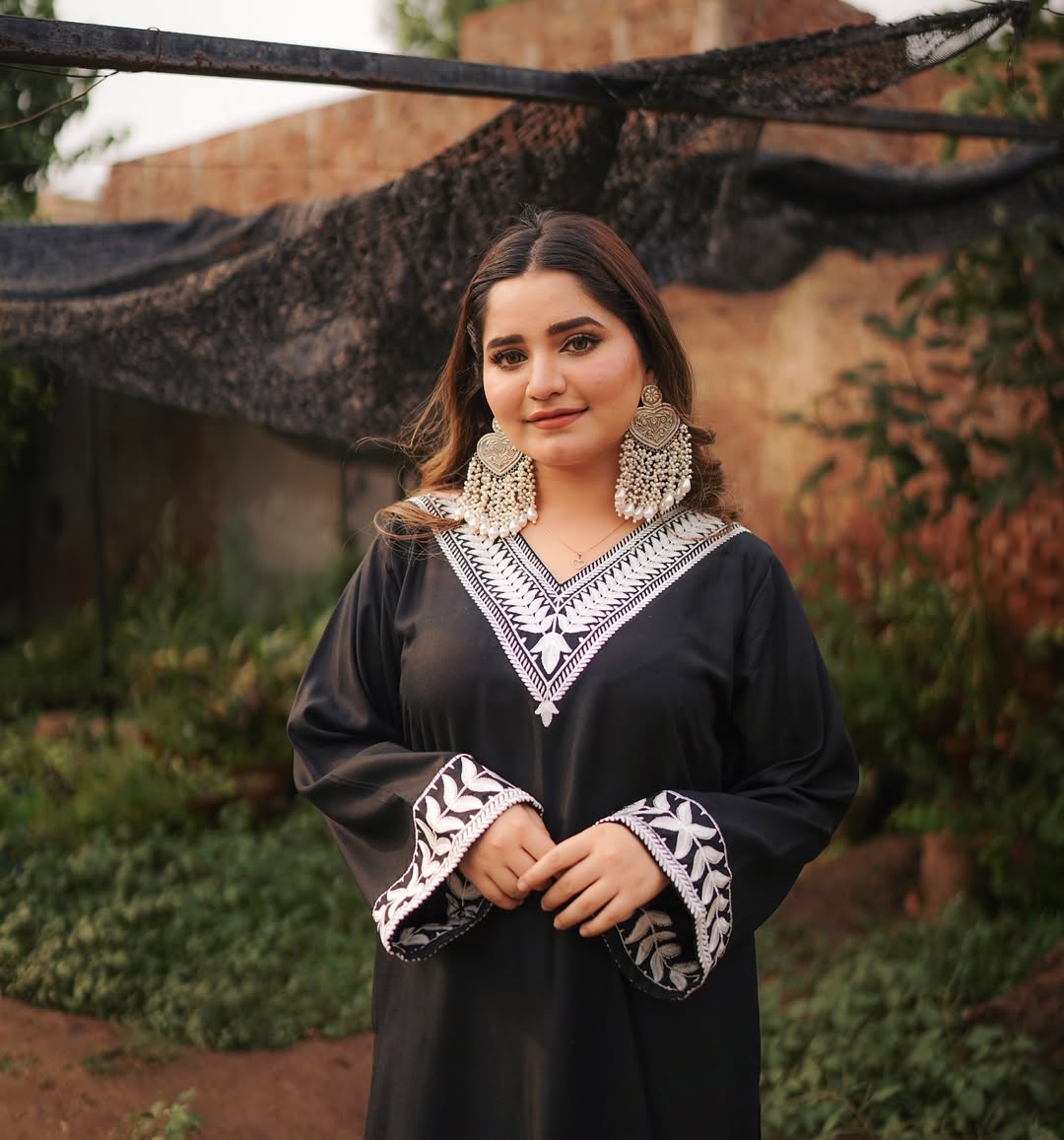 WARDA EMB LONG LENGHT STITCHED  FOR GIRLS