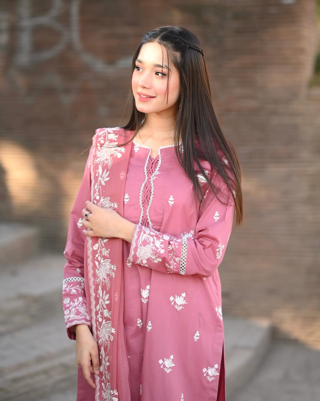 NAZNEEN EMBROIDERY 3PC STITCHED FOR GIRLS