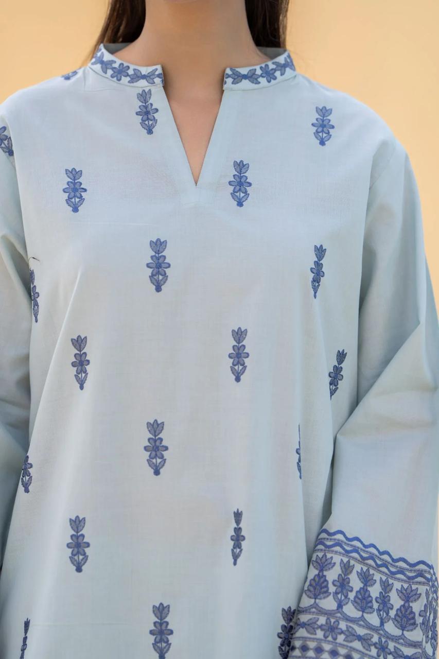 DAINA LAWM 2PC ( FARSHI SHALWAR) STITCHED FOR GIRLS