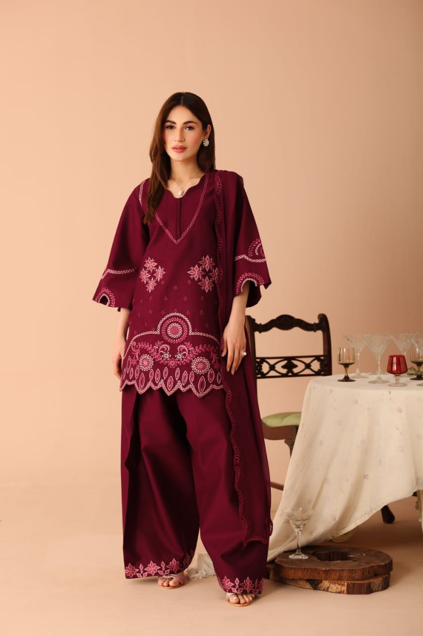 MAIA 3pc STITCHED FOR GIRLS.
