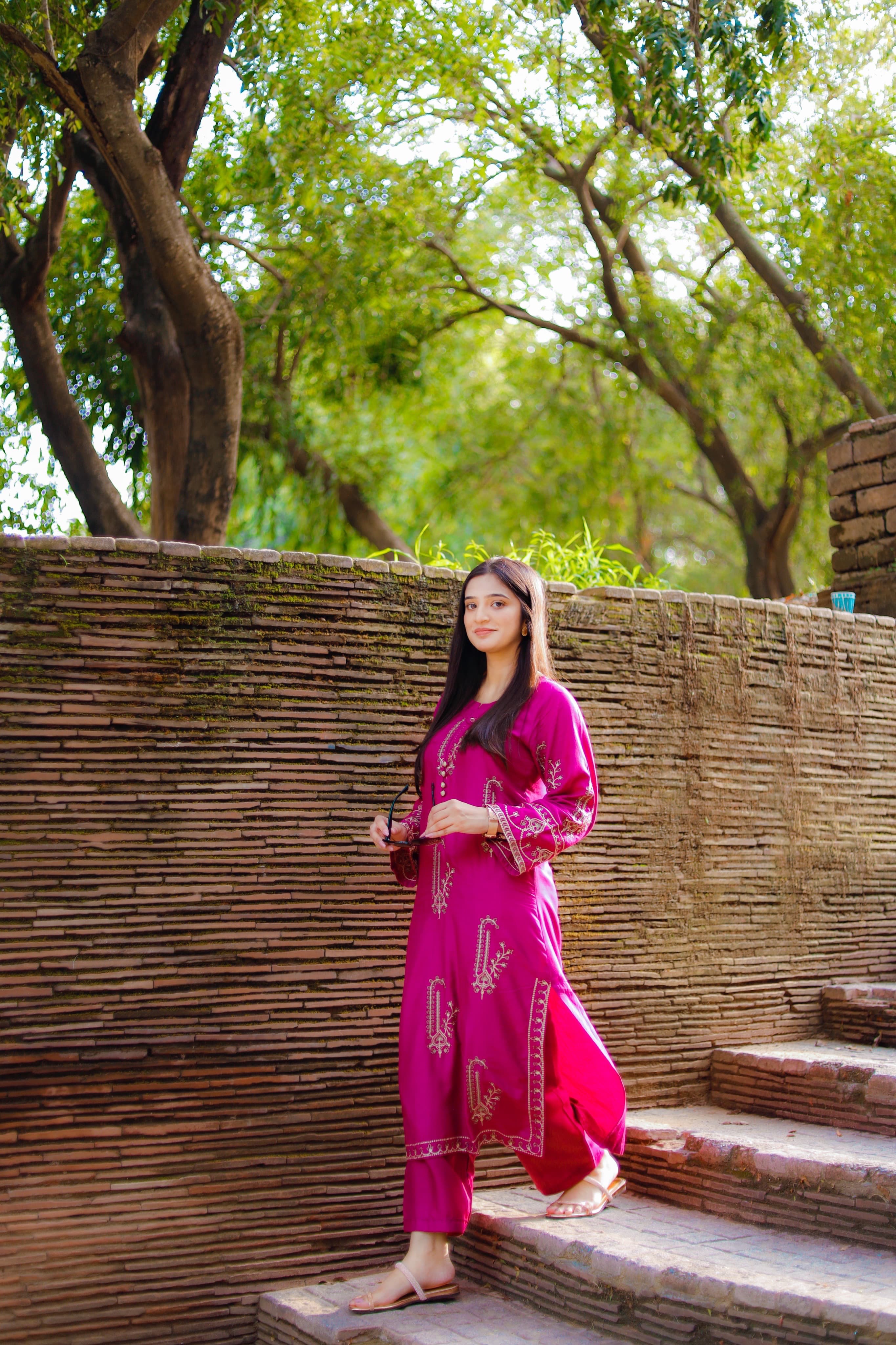 JASMINE EMB LONG LENGHT 2 pieces stitched