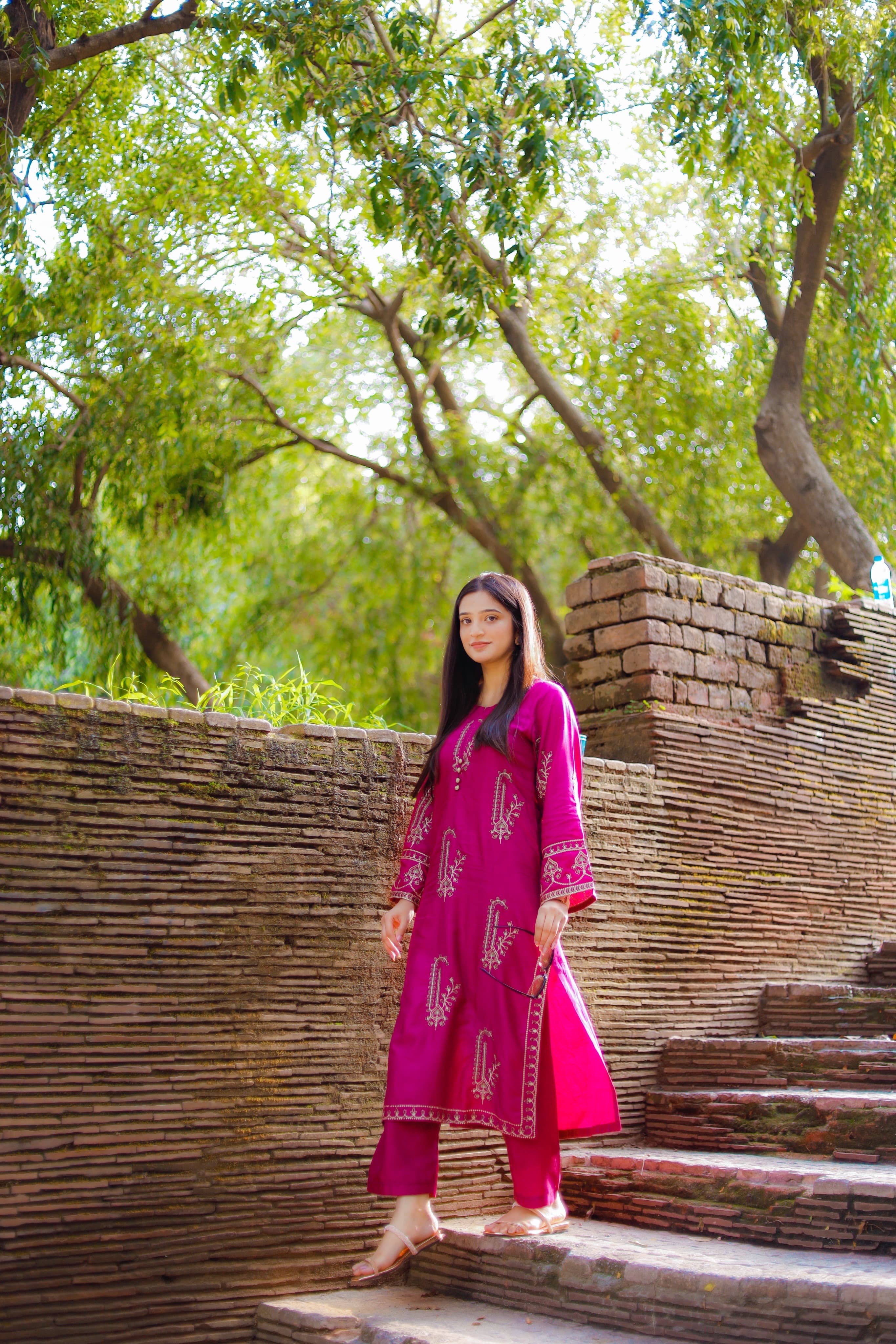 JASMINE EMB LONG LENGHT 2 pieces stitched