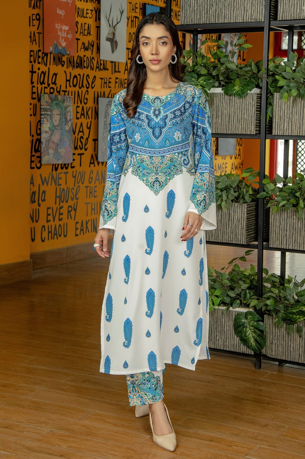 MADEHA CO-ORD SET STITCHED FOR GIRLS