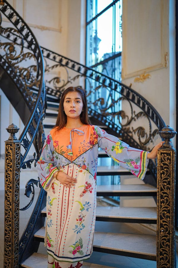 Sunset Bloom 2 piece stitched for Girls