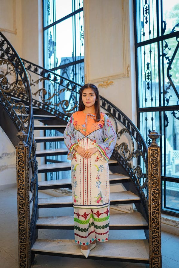Sunset Bloom 2 piece stitched for Girls